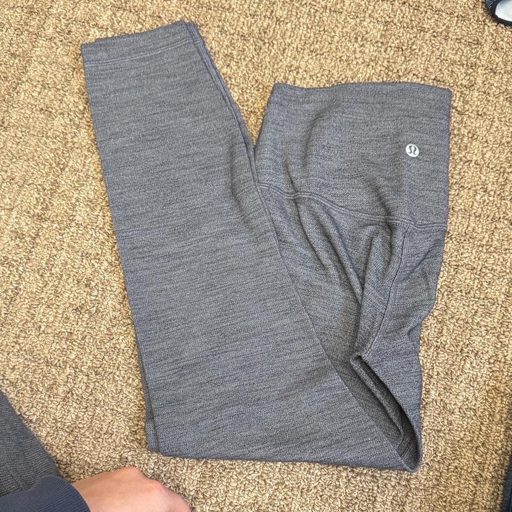 lululemon athletica charcoal leggings